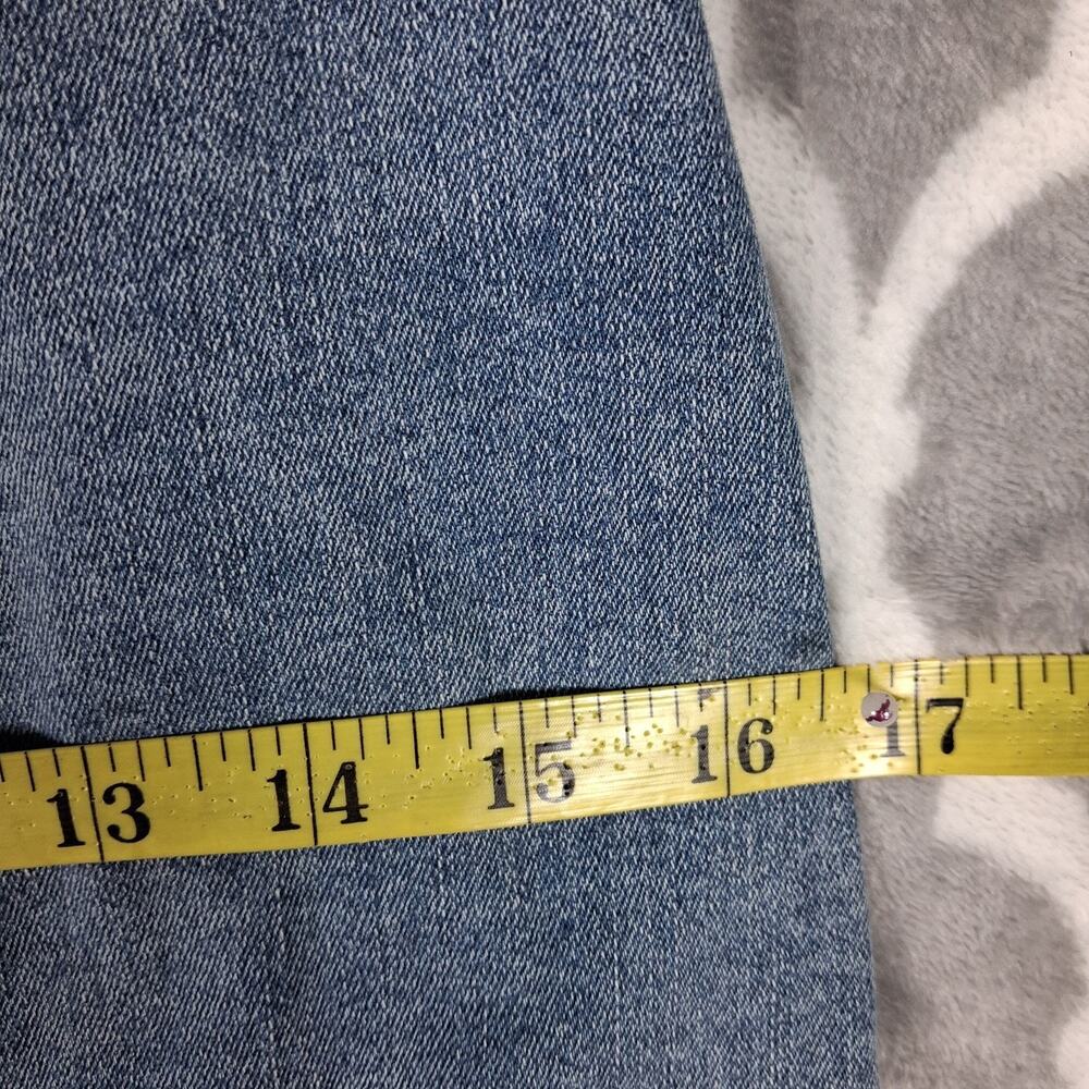Denim Wrap Skirt Mini Small Blue‎ Cargo Pocket Western Cowgirl Belted - Picture 5 of 8